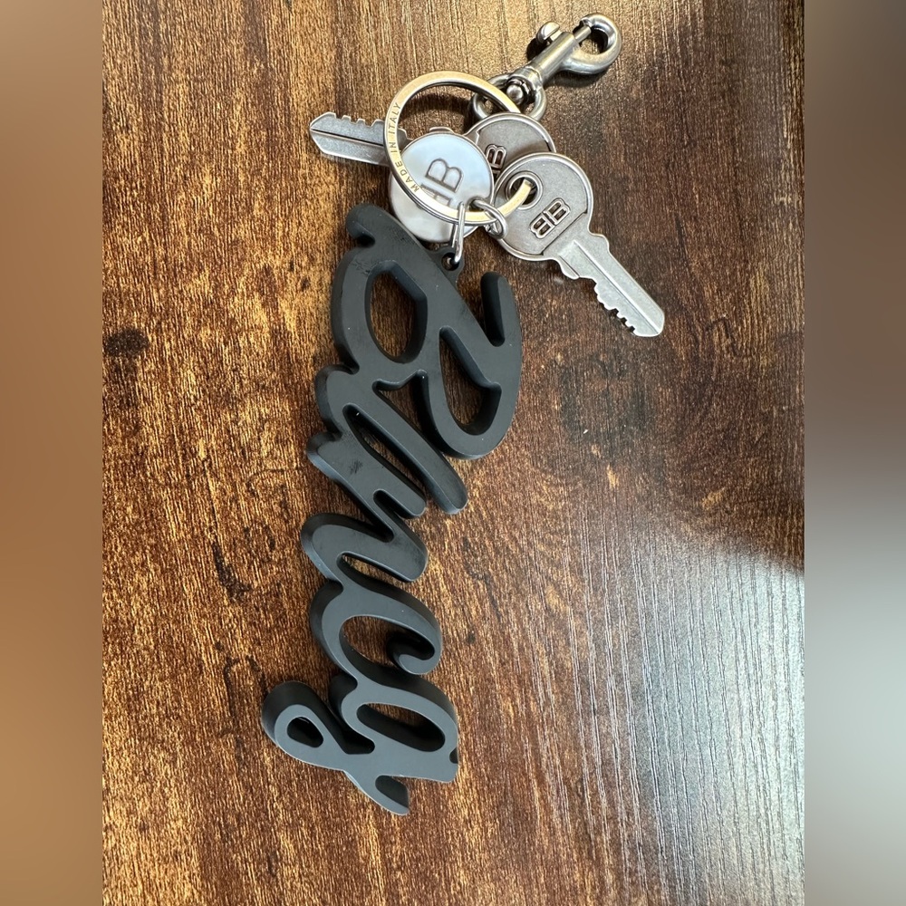 Balencaga Bag Charm  Keychain